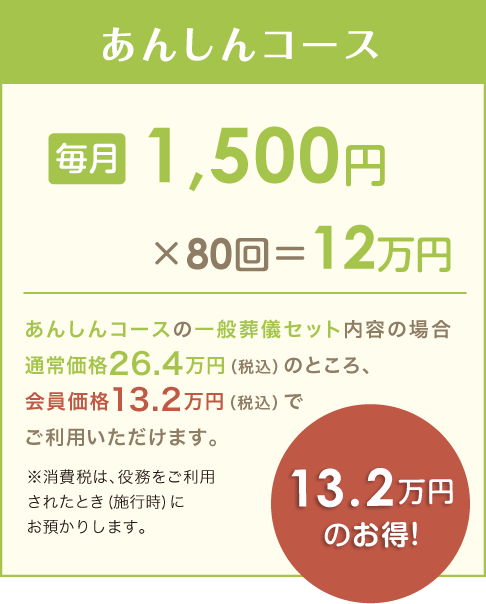 あんしんコース
