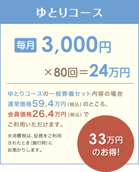 ゆとりコース