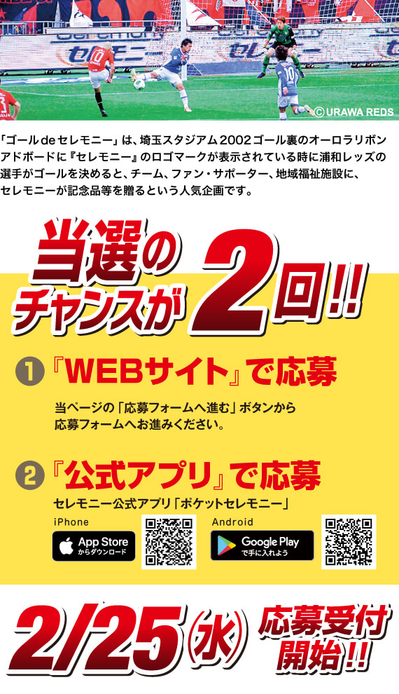 当選のチャンスが2回